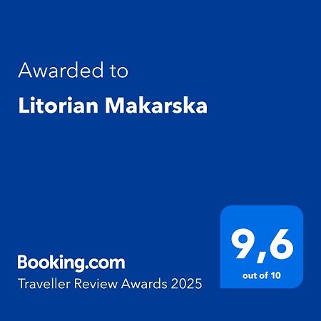 Appartement Litorian Makarska Extérieur photo